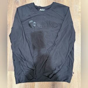 Ethika Black Crewneck Sweatshirt Size L